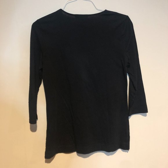 Ralph Lauren cotton blouse with accented neckline - Picture 5 of 5